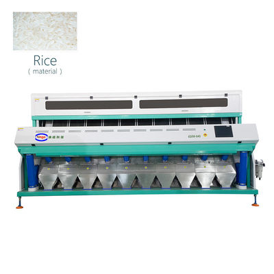 Capacità uniforme del selezionatore 500KGS di colore del riso di distribuzione